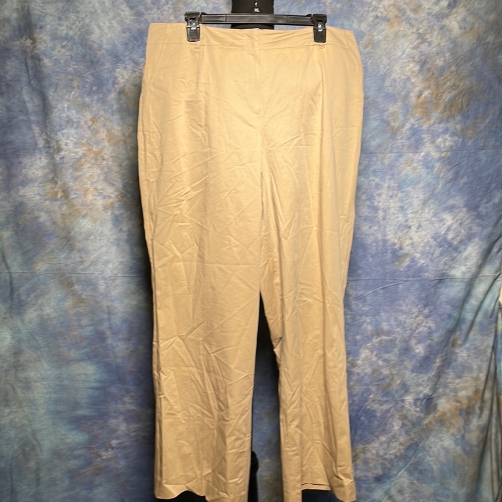 Talbots Stretch Tan Pants NWT